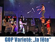 Varieté Show „la fête“ – 6. September bis 28. Oktober 2012 im GOP Varieté-Theater (Foto:Martin Schmitz)